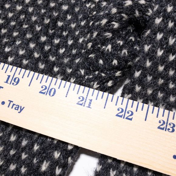 Vintage Eddie Bauer Shetland Wool Cardigan Sweater Men's Medium Birdseye 80s - Picture 6 of 7